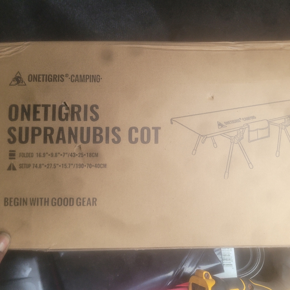 ONETIGRIS SUPRANBUS COT BLACK
